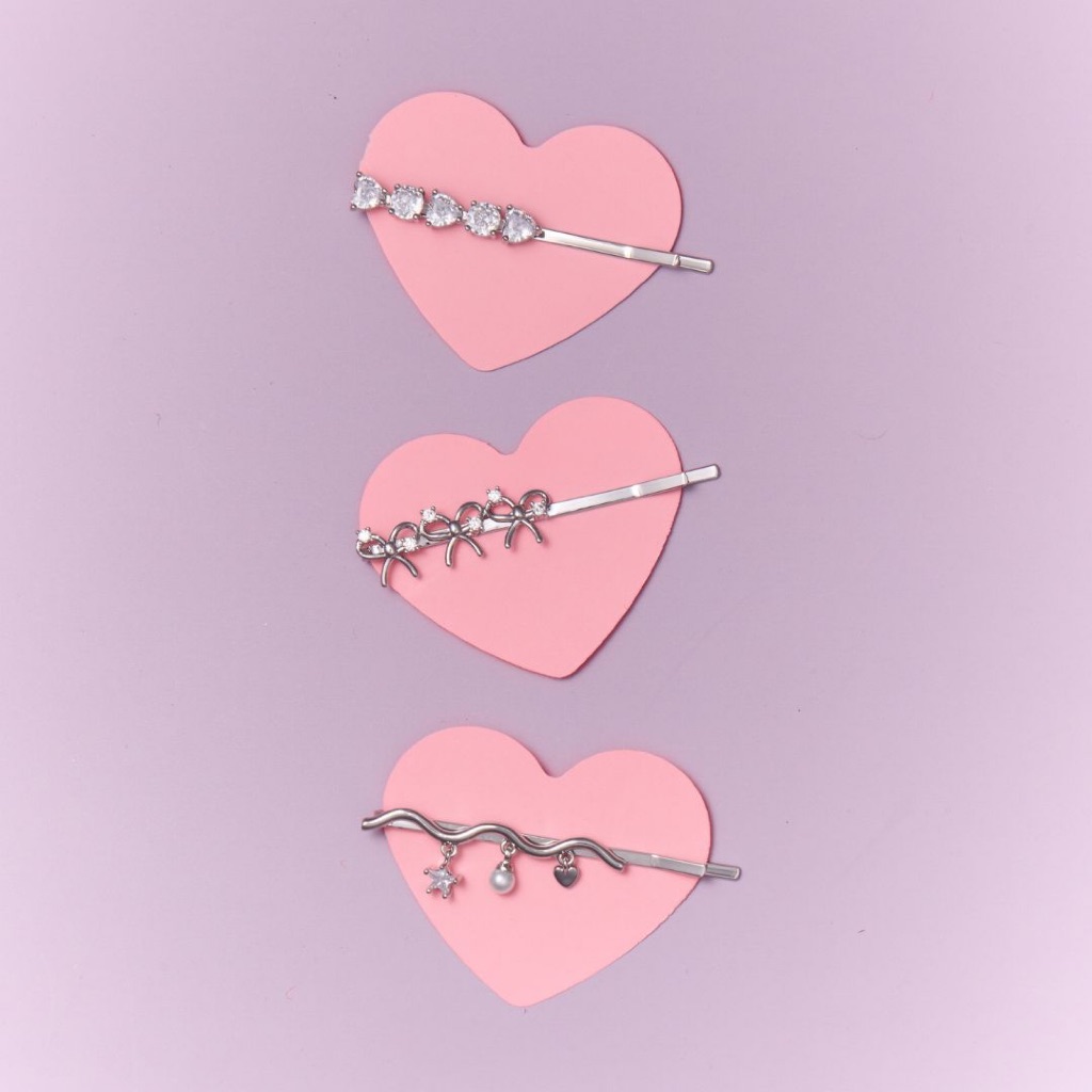 Petite Vivienne Hair Pins กิ๊บติดผม 3 แบบ (มีทั้งแบบเดี่ยวและแบบเซท)