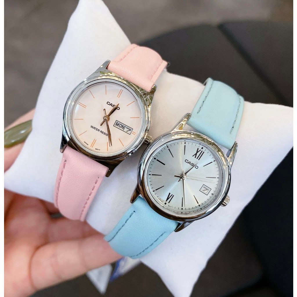 Casio Standard นาฬิกาข้อมือ รุ่น LTP-V006 (LTP-V006D-1B2,LTP-V006D-7B2,LTP-V006G-7B,LTP-V006L-7B2)