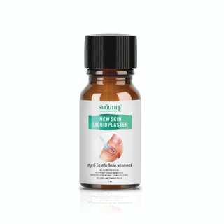 Smooth E เจลเคลือบปิดแผลใช้แทนพลาสเตอร์ Skin Liquid Plaster 4 ml. / 8ml. กันน้ำ ป้องกันเชื้อโรค