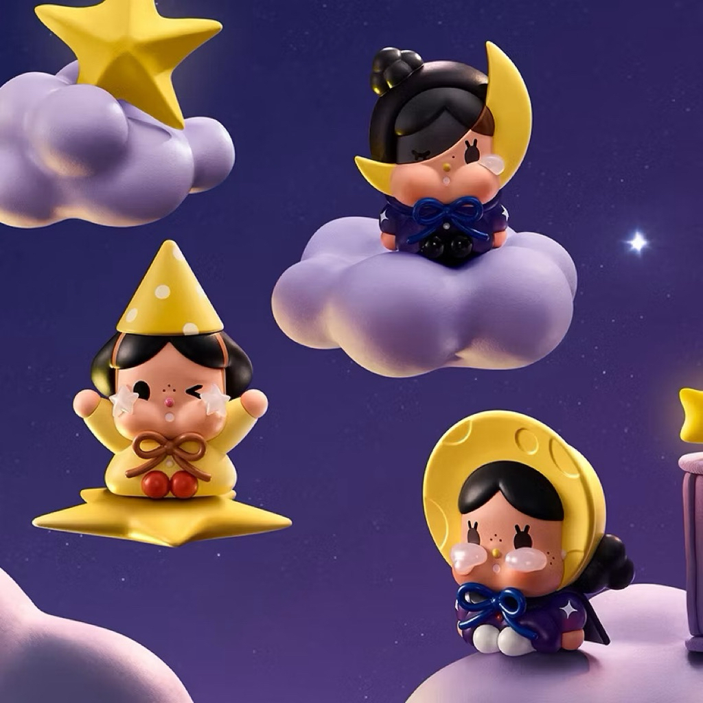 พร้อมส่งด่วนจากไทย เช็คการ์ด CRYBABY CRYING TO THE MOON-SITTING SERIES FIGURES ราคา ถูกที่สุด ดีลบีเคเค แกลเลอรีภาพที่ 4