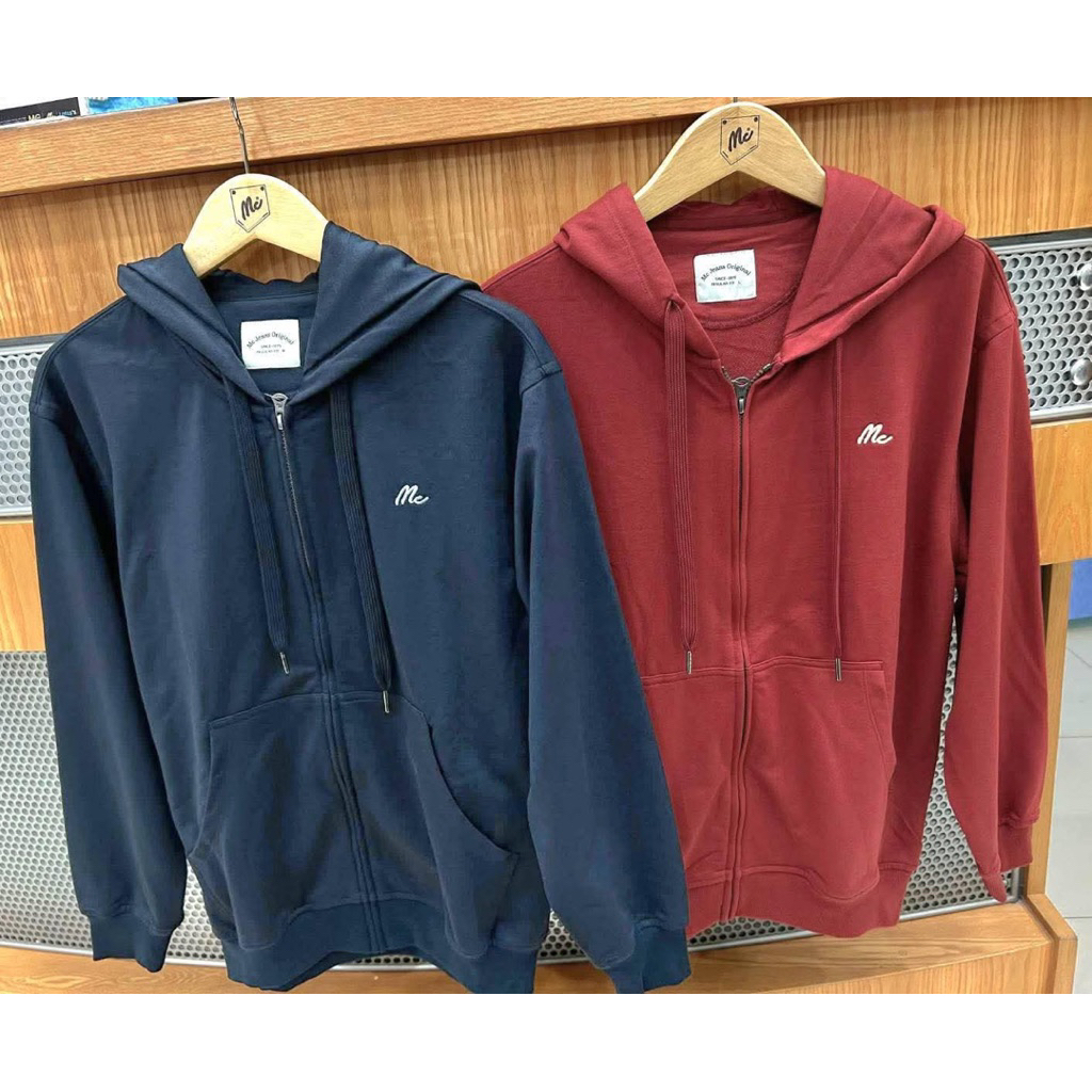 Mc JEANS เสื้อกันหนาว ฮู้ดดี้ Unisex แขนยาว MJHP245 ครบสี