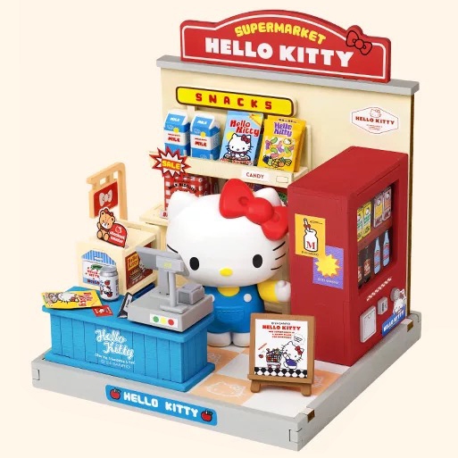 Rolife x Sanrio DIY Miniature House Kit (CN Ver.) โมเดลบ้าน ประกอบง่าย บ้านตุ๊กตา | ของแต่งบ้าน ของเล่นศิลปะ DIY