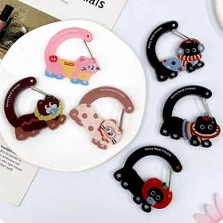 พร้อมส่งจากไทย! พวงกุญแจ Charm พวงกุญแจตะขอ พวงกุญแจห้อยตุ๊กตา พวงกุญแจห้อยCharm คอลสัตว์เลี้ยงเพื่อนรัก เป็นงานอะคริลิค