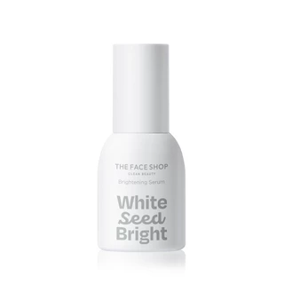 THE FACE SHOP WHITE SEED BRIGHTENING SERUM เซรั่มน้ำนม กู้หน้าหมอง ผิวออร่า หน้าไบรท์ ผิวใส ฉ่ำน้ำ