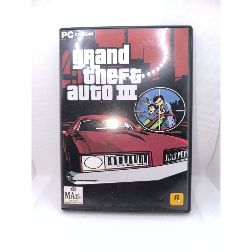 gta 3 pc แผ่นเกมส์แท้ โซน pal