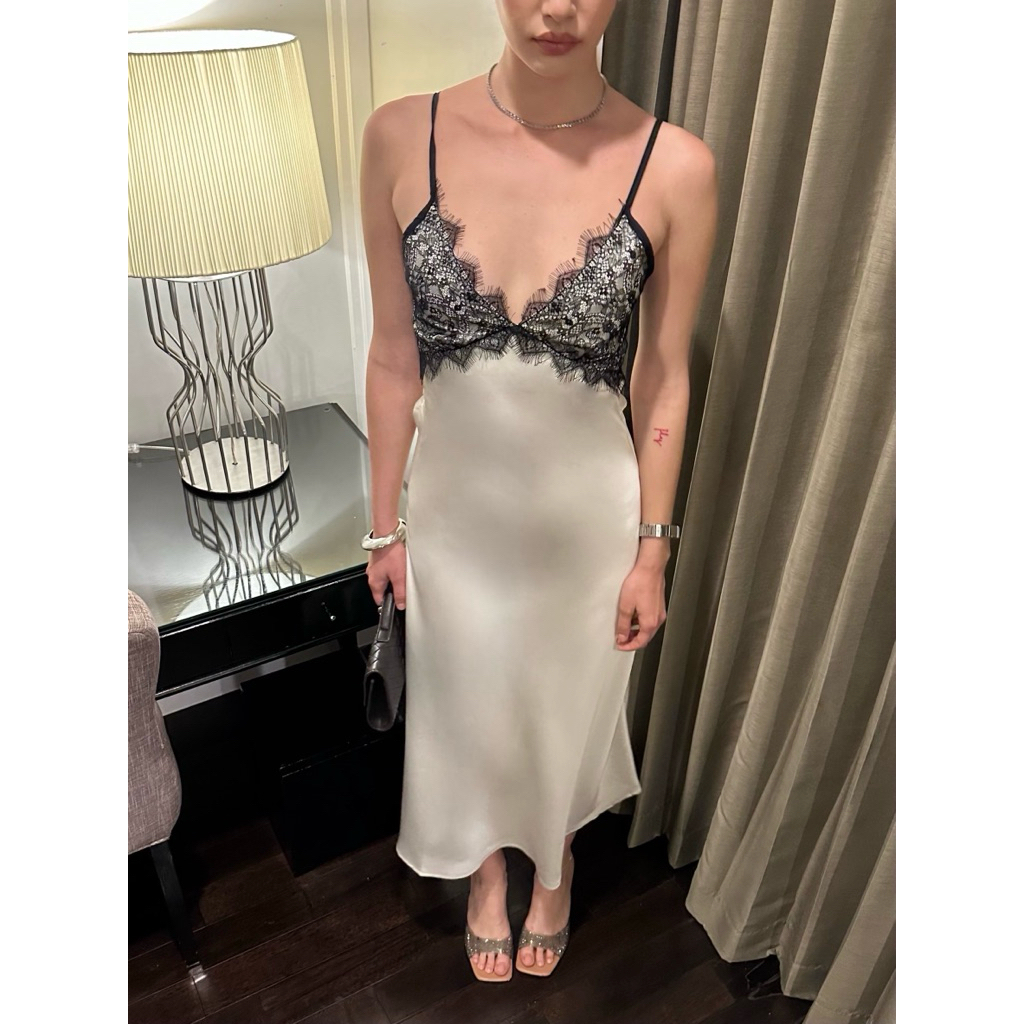 Ombré dress  เดรสซาตินเกรดพรีเมียม