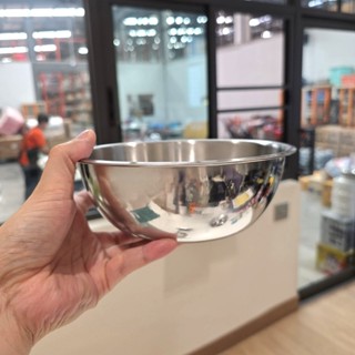 SUN🌞 ชามผสมแป้งสเตนเลส 18 cm no.335802 #ทวีชัย