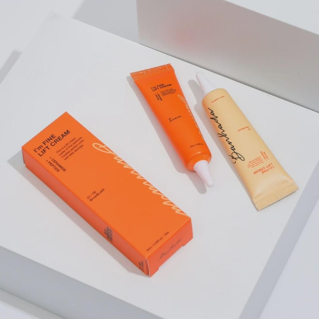 น้ำยาลิฟติ้งขนตา BANHADA I'm Fine Lash Lift Cream