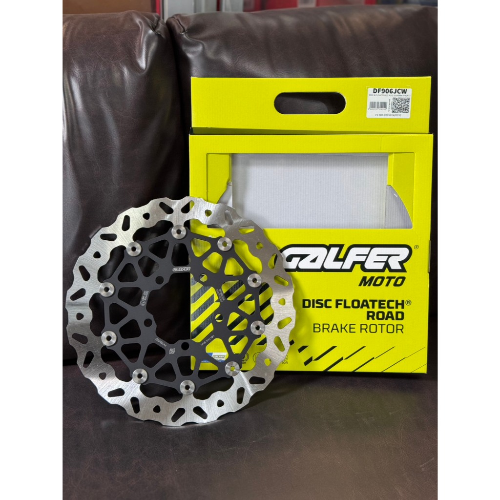 จานเบรคหน้า Galfer ใส่ Triumph LC