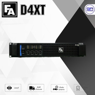 FA FIRST AMP PRO D4XT พาวเวอร์แอมป์ คลาส D 4 แชนแนล กำลังขับ…