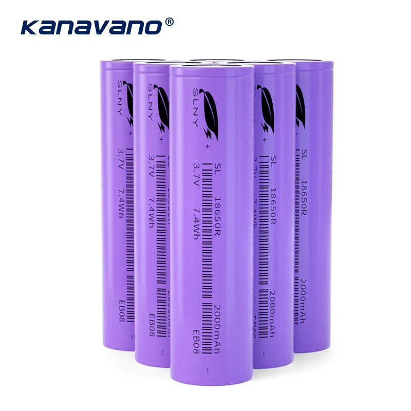 🔴 2000mAh ถ่านชาร์จ แบต หัวเรียบ LI-ION Battery 18650 3.7V ความจุแท้จากโรงงาน ไฟเต็ม ใช้งานนาน