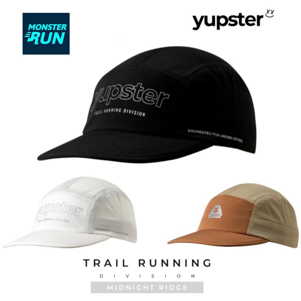 หมวกวิ่ง YUPSTER YUPSTER Trail Running Division Free Size 56-58cm Unisex