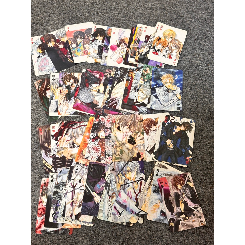 Vampire knight การ์ดสภาพมือสอง ไม่มีกล่อง