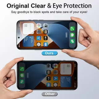 （ราคาส่ง 10in1）ฟิล์มกระจกเต็มจอกันมองป้องกันไฟฟ้าสถิตย์สำหรับ iphone 11 12 13 14 15 16 17ProMax
