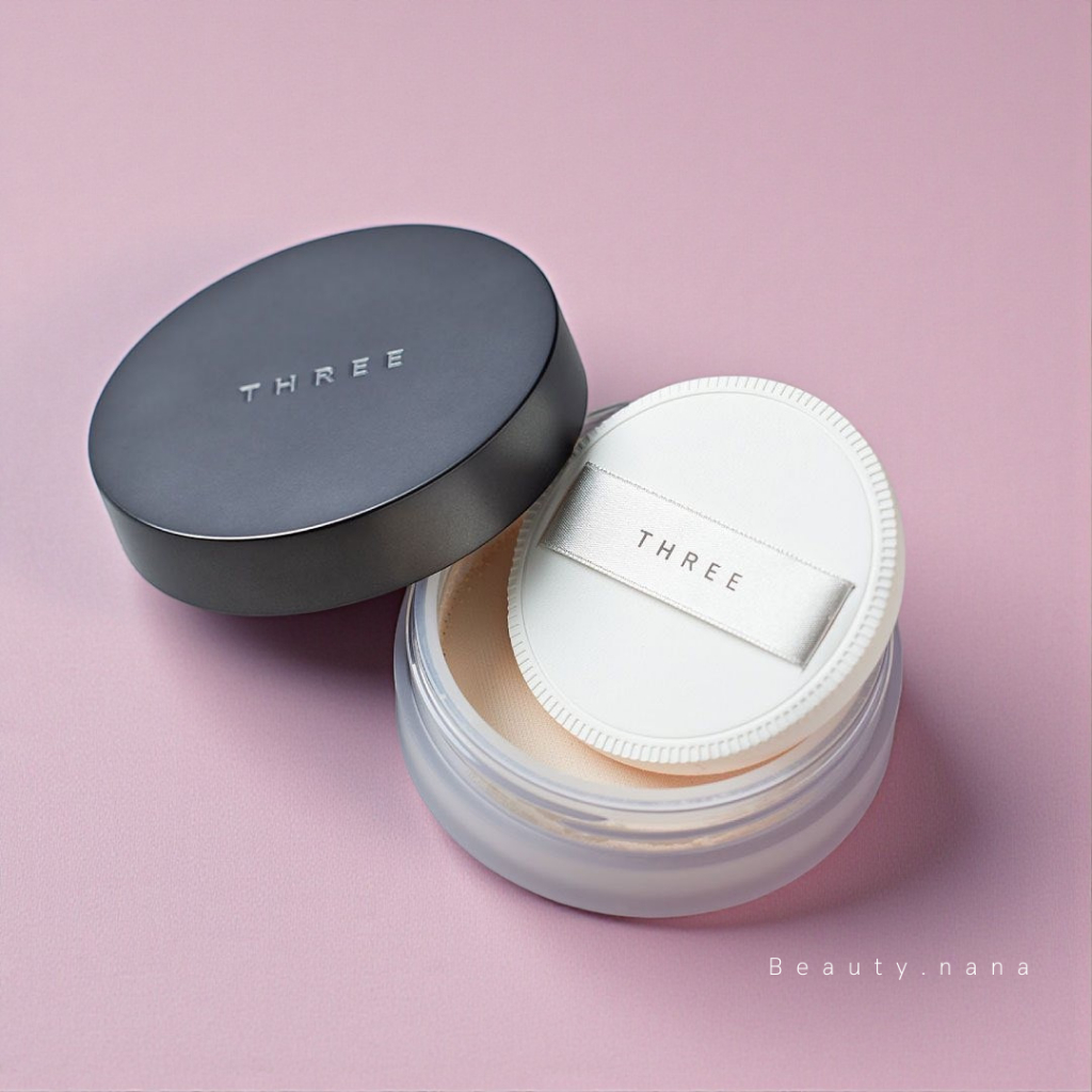 🔥ของแท้100%🔥_THREE Advanced Ethereal Smooth Operator Loose Powder 10g