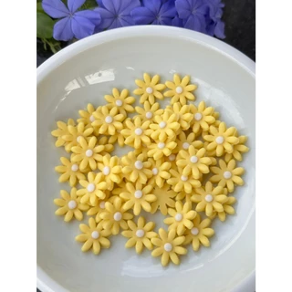 น้ำตาลแต่งหน้าเค้ก ดอกเดซี่🌼 น้ำตาลตกแต่งขนม น้ำตาลฟองดอง