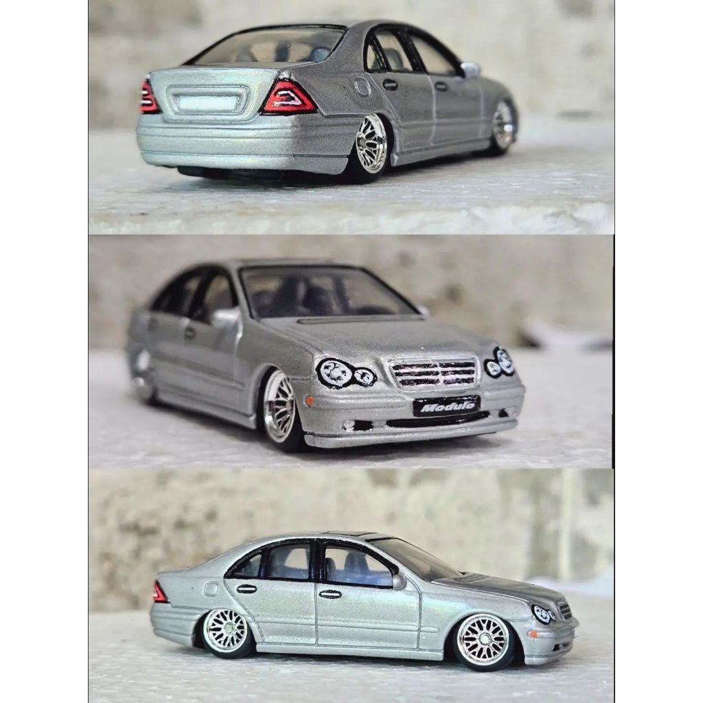 realtoy 1/64  benz c class(แต่ง)