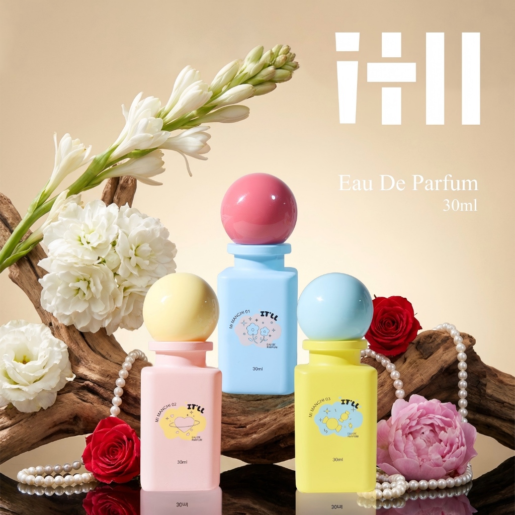 【💓ใหม่!】IT'LL EDP น้ำหอมผู้หญิง กลิ่นหอมยาวนาน 30ml ขวดสีสันสดใส พร้อมส่ง