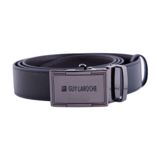 Guy Laroche เข็มขัดหนัง AUTO  LOCK ผู้ชาย สีดำ รุ่น MGB0078A…