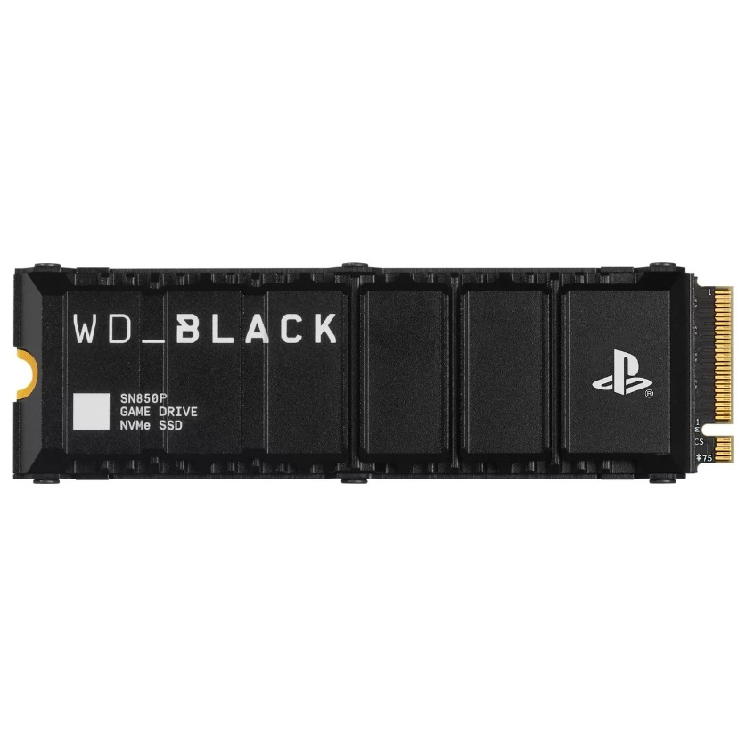 2TB WD BLACK SN850P NVMe M.2 SSD (WDBBYV0020BNC-WRSN) สำหรับเครื่องเล่นเกม PS5