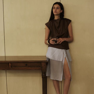 She Knows Atelier - Hurr Blouse เสื้อเบลาส์ เปิดหลัง XS-XL