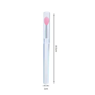 BRUSH-LIPBALM🌈 แปรงซิลิโคลนเบลนด์ลิป เกลี่ยคอนซีลเลอร์ ขนาดพกพา ซิลิโคนนุ่มพิเศษ แปรงแต่งหน้าลิปนุ่มแบบใช้ซ้ําได้🌈