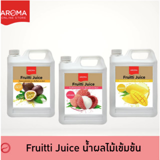 Aroma น้ำผลไม้เข้มข้น Fruitti Juice (1 แกลอน/2,500 มล.)