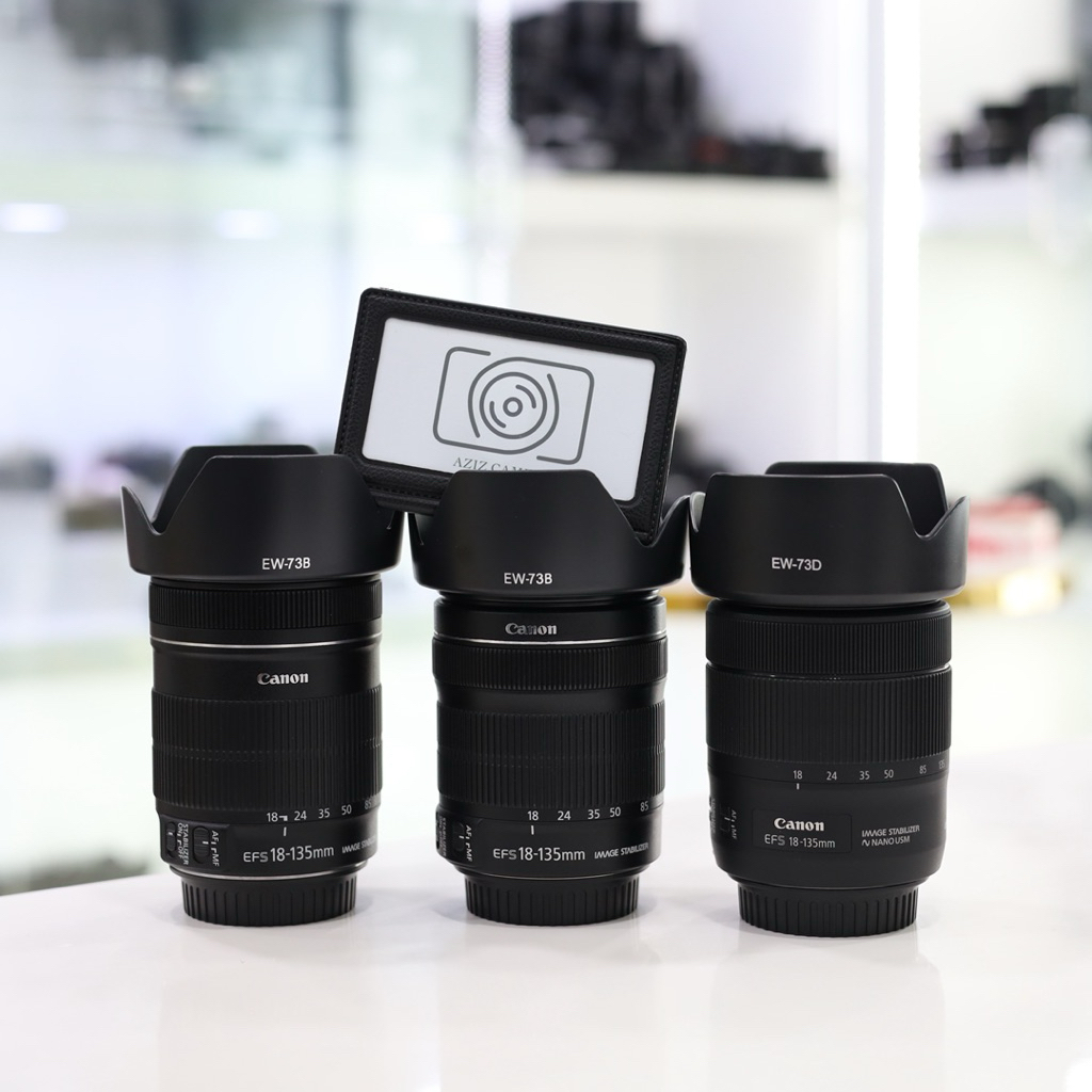 เลนส์​​  Canon​ 18-135​ f3.5-5.6​ is​ nano​ usm สภาพสวย​ การทำงานเต็ม​ระบบ