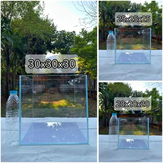 ตู้ปลากระจกใสพิเศษ Ultra Clear กระจก5มิล ทรงลูกเต๋า งานคุณภาพดี