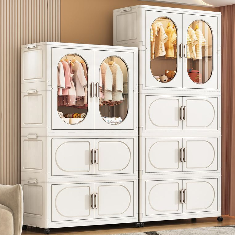 Ubear ตู้เสื้อผ้า พับ ตู้ใส่เสื้อผ้า ตู้เสื้อผ้าเด็ก ความจุสูง ตู้เก็บของ กันฝุ่นและกันน้ำ ความจุสูง