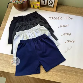 FUFU กางเกงขาสั้นเด็ก สีพาสเทล Size S-XL อายุ 1-10 ปี ขาสั้นเด็ก เด็กผู้ชาย เด็กผู้หญิง (SHC-4)