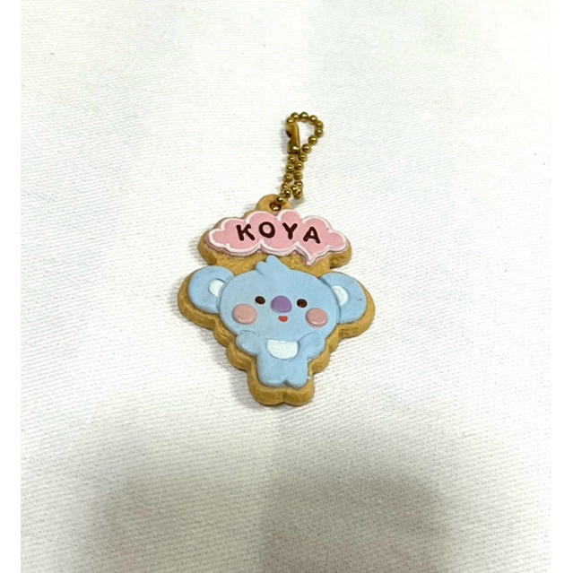 [มือสองของแท้] พวงกุญแจ คุกกี้ bts BT21