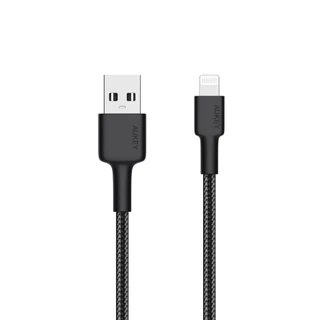 AUKEY CB-BAL7 สายชาร์จเร็วไอโฟน 8-14 Series Lightning Cable MFi Certified 0.9m
