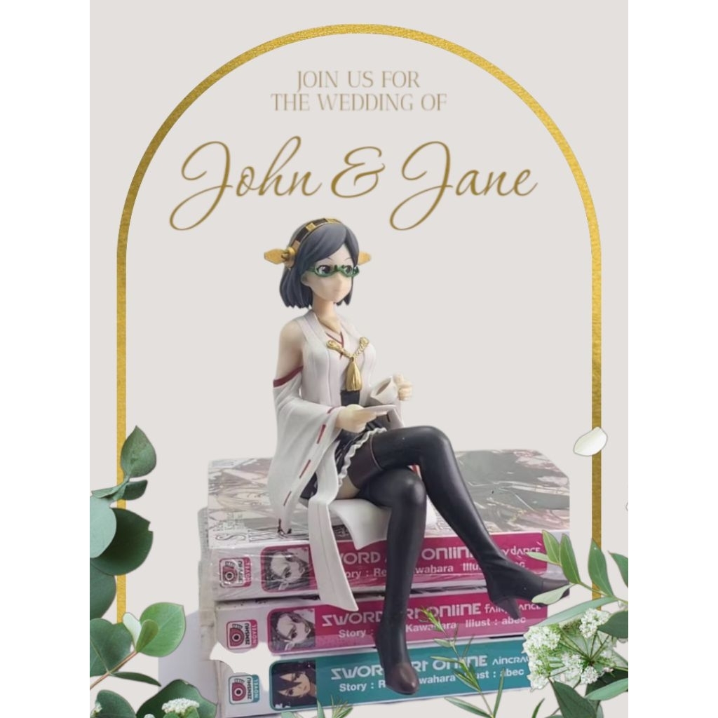 Kantai Collection Kirishima Ceylon Tea Party SQ Figure Prize Banpresto มือสอง(9)