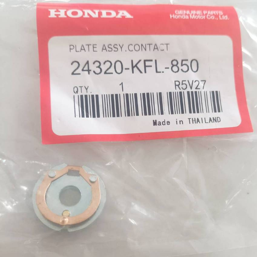 แป้นทองแดงhonda wave100S wave110คาร์บูดรีม99 รัหส24320-KFL-850 wave100รุ่นเก่า