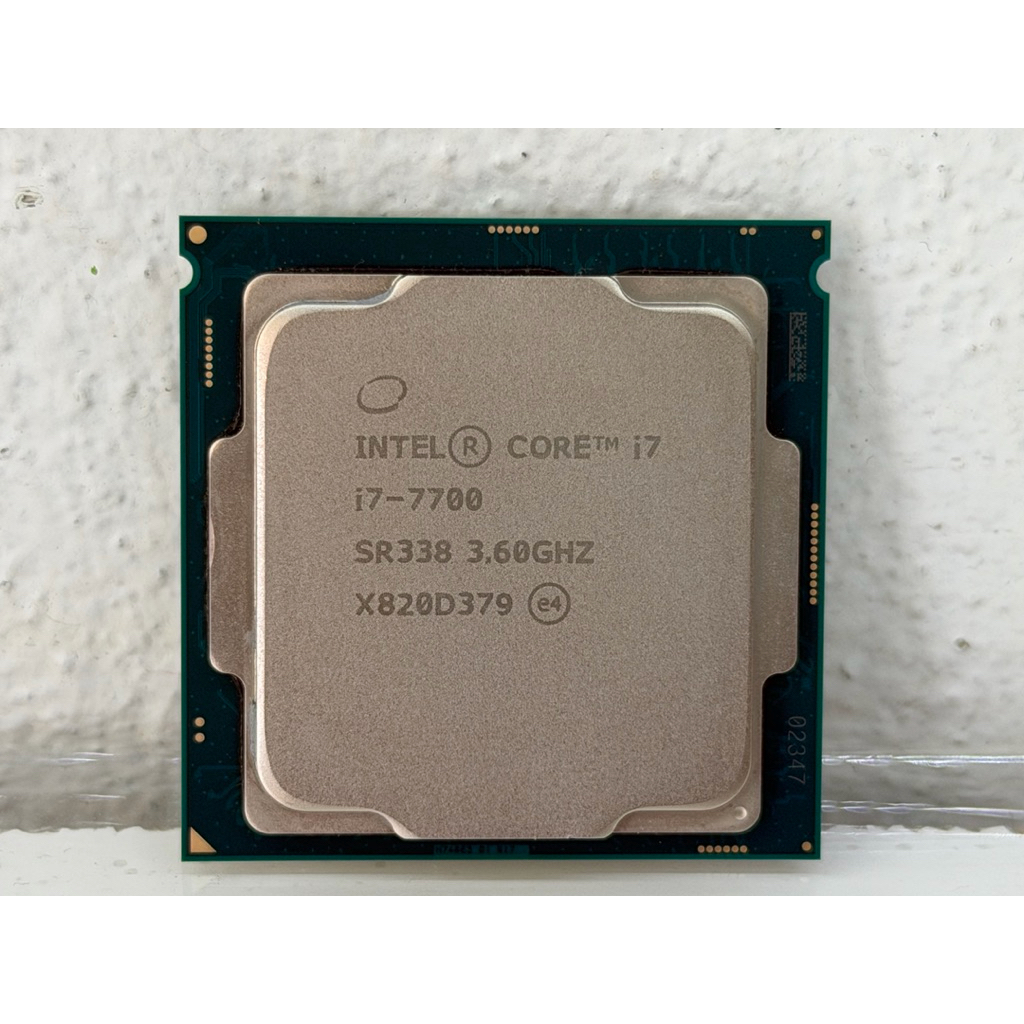cpu intel 1151 4/8 core โปรเซสเซอร์ Intel® Core™ i7-7700 แคช 8M, สูงสุด 4.20 GHz
