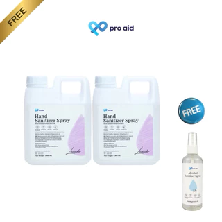 🪻แอลกอฮอล์ pro aid กลิ่น Lavender 🪻{1,000 ml} Alcohol FOOD GRADE 75% สูตรน้ำ สีใส ไม่ใส่สี ขนาด 1 ลิตร