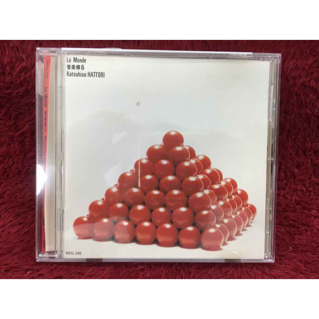 CD Katsuhisa Hattori – La Monde สภาพตามรูปปก EA65-101