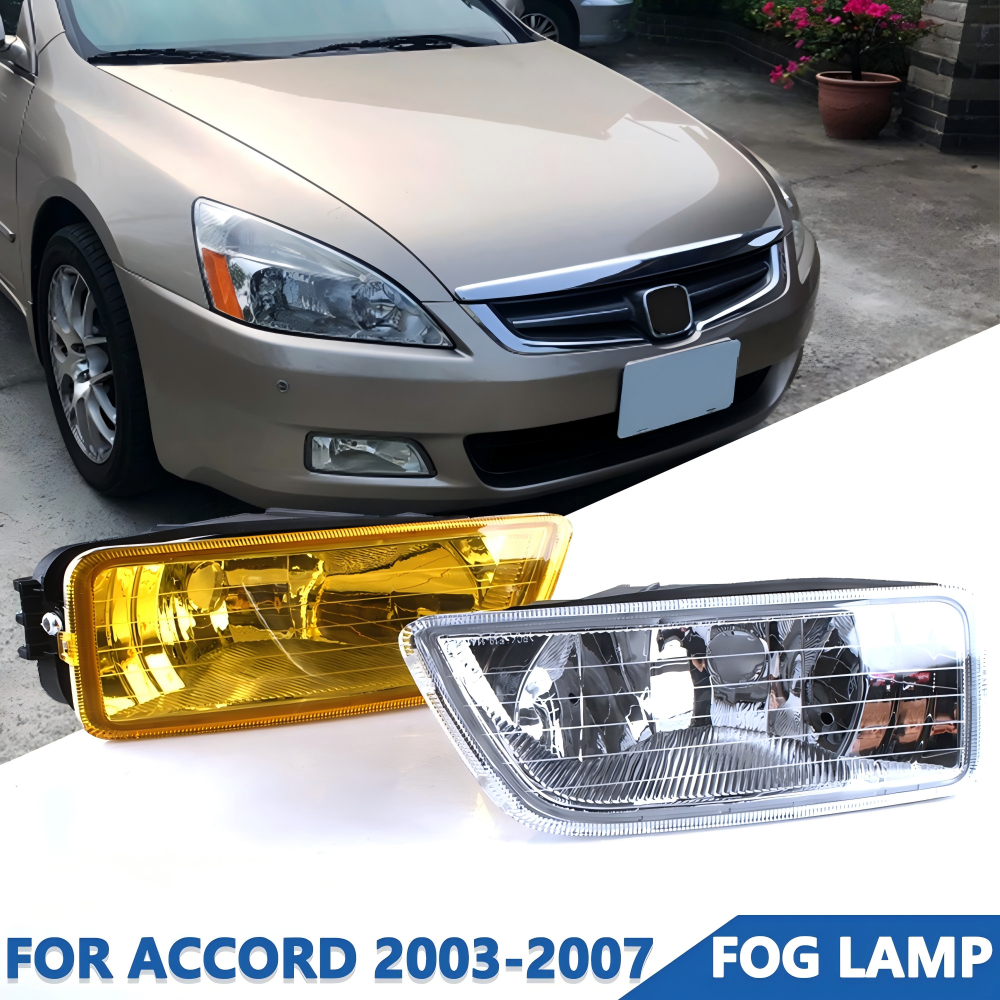 ไฟตัดหมอก HONDA ACCORD ACURA SDA 2003-2007 ฮาโลเจน ครอบโคมหมอก ไม่รวมหลอดไฟ ราคาดี 1ชิ้น
