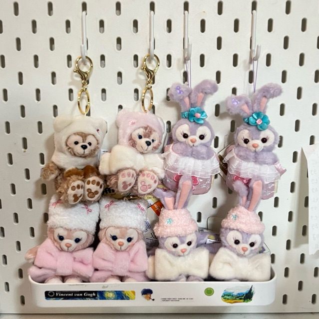 [พร้อมส่งจากไทยค่า]🇭🇰🐰✈️พวงกุญแจ Duffy and friends ของแท้ ❄️✨winter collection
