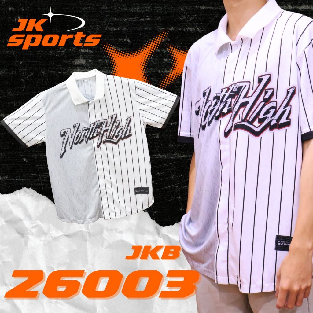 JK SPORTS –  เสื้อเบสบอล คอปก แขนสั้น แห้งเร็ว ระบายอากาศ ใส่สบาย ทุกเพศ กันน้ำ สำหรับกีฬา ออกกำลังกาย ดีไซน์ทันสมัย ราคา ถูกที่สุด ดีลบีเคเค แกลเลอรีภาพที่ 5