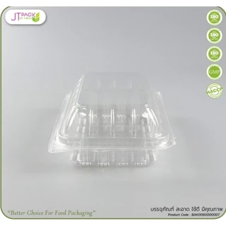 ♻️THP-19A กล่องใส ฝาล็อค OPS 275 มล.จำนวน 100 ชิ้น.♻️
