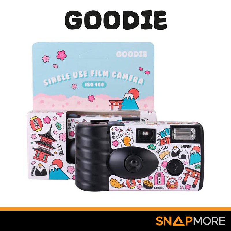 กล้องฟิล์มใช้แล้วทิ้ง GOODIE Japan Edition Single Use Camera ประกันศูนย์ Goodie Japan Film Camera