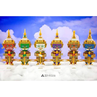 LOZ MINI BLOCK CREATOR บริคหรรษาสถานที่เที่ยวทั่วไทย รวมสิ่งก่อสร้างวัดไทย มีให้เลือก 14 แบบ