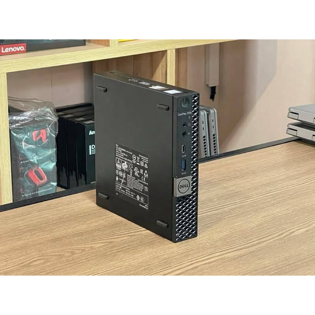 Dell OptiPlex 7070 Micro i7-9700T SSD 256GB M2 RAM16GB Win 11 Pro สินค้ามือสอง