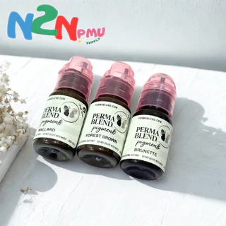 PERMA BLEND Pigments สีปากแท้ USA | เม็ดสีแน่น ไม่ดรอป | สีสักปาก PMU มืออาชีพ