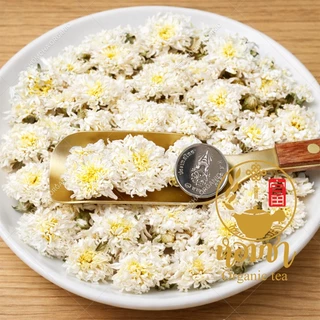 เก๊กฮวยขาวหวงซาน จากอานฮุย เกรด A พรีเมี่ยม Huang Shan Chrysanthemum 黄山贡菊