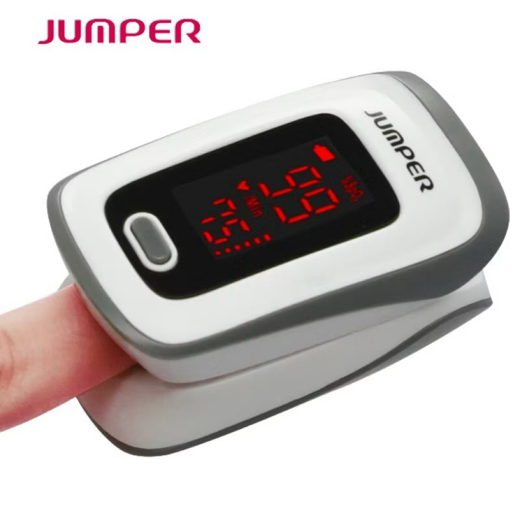 Jumper Pulse Oximeter JPD-500D,JPD-500E เครื่องวัดระดับออกซิเจนปลายนิ้ว [1 กล่อง]