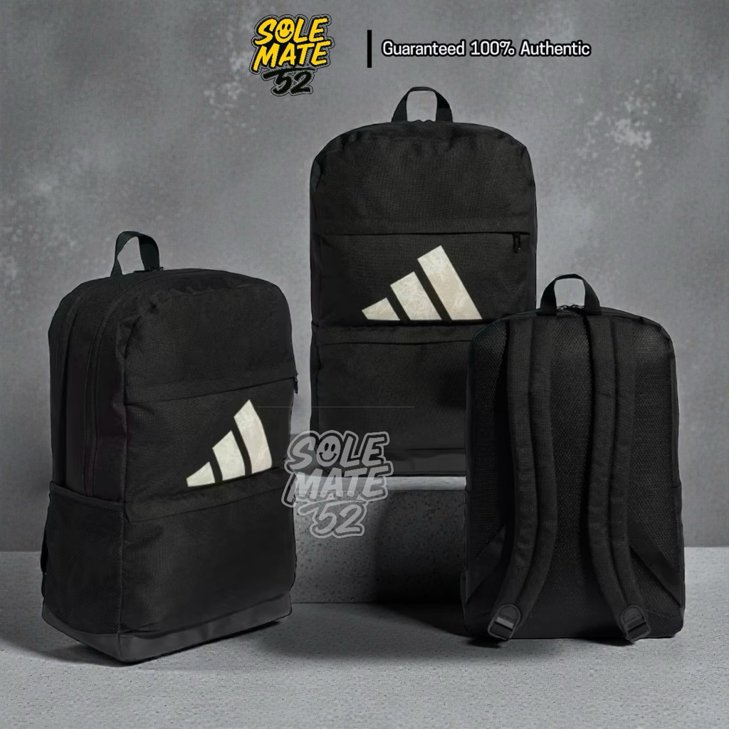 Adidas อาดิดาส กระเป๋าเป้ (Backpack) รุ่น Motion Logo สีดำ IS7038 ของแท้💯(มือหนึ่ง ป้ายห้อย)