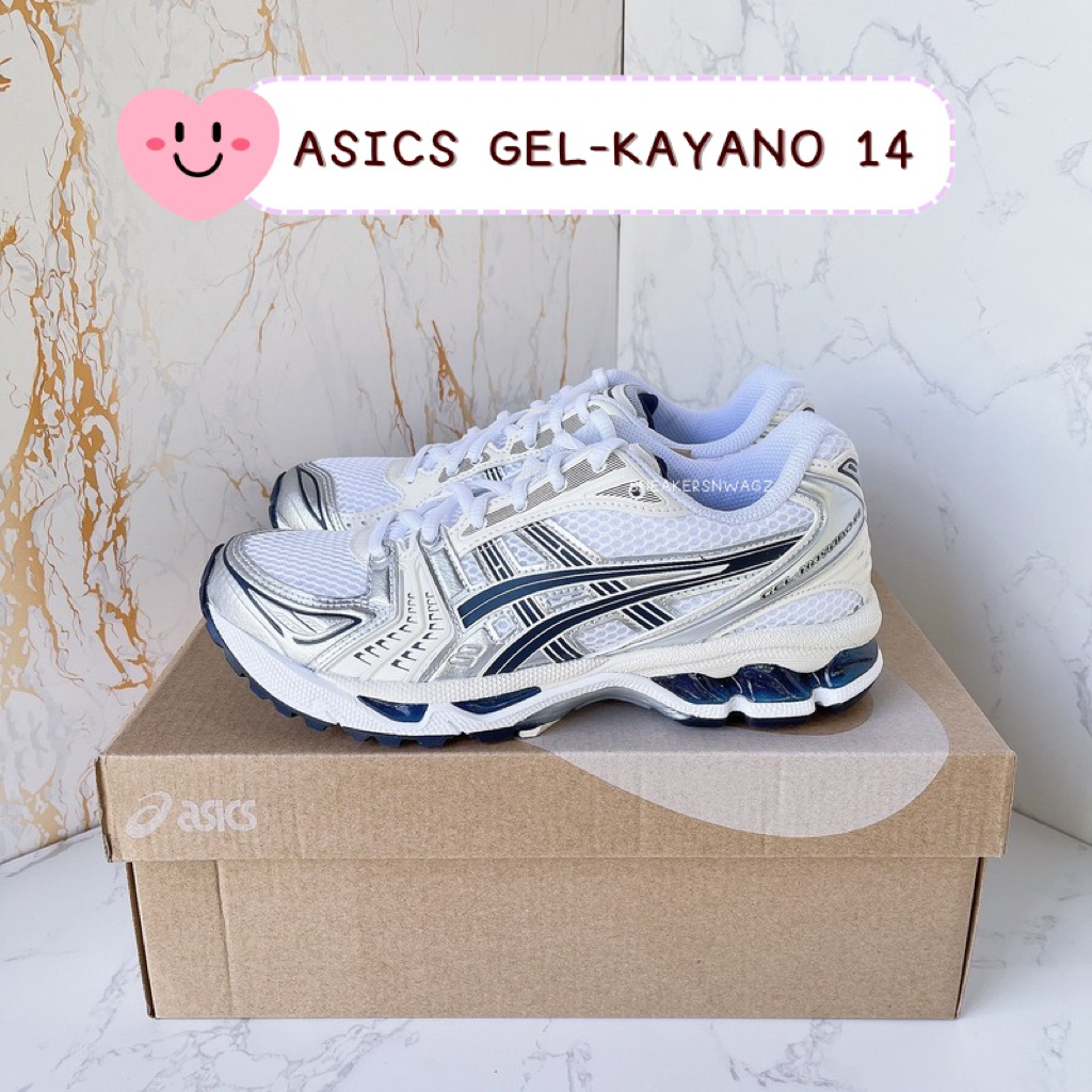 [พรีออเดอร์] Asics Gel-Kayano 14 - (1202A056-109) Color: White/Midnight